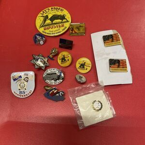 Elks Lodge BPOE B.P.O.E. Lot of Vintage Lapel Hat Pins Button American Flag